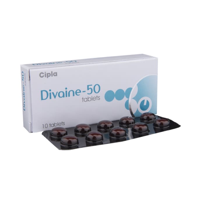 Divaine 50mg Tablet (10'S)