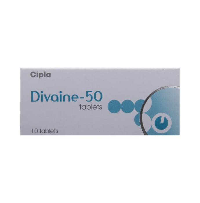 Divaine 50mg Tablet (10'S)