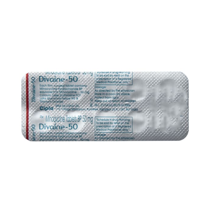 Divaine 50mg Tablet (10'S)