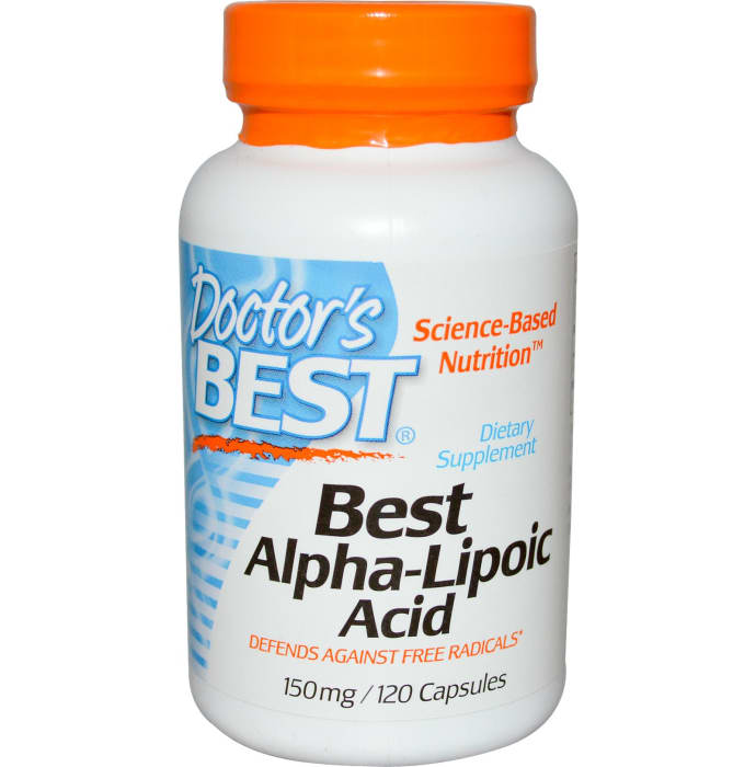 Doctor's Best Alpha Lipoic Acid 150mg Capsule (120'S)