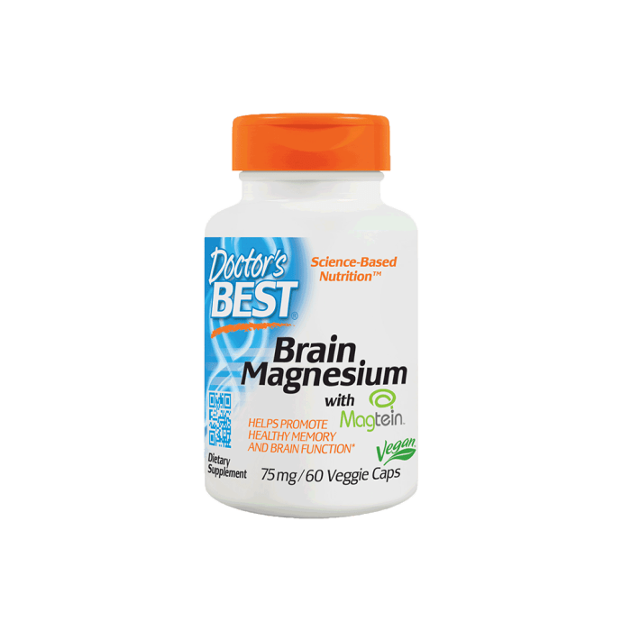 Doctor's Best Brain Magnesium with Magtein 75mg Veggie Capsule