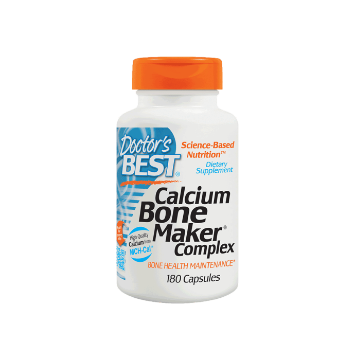 Doctor's Best Calcium Bone Maker Complex Capsule (180'S)