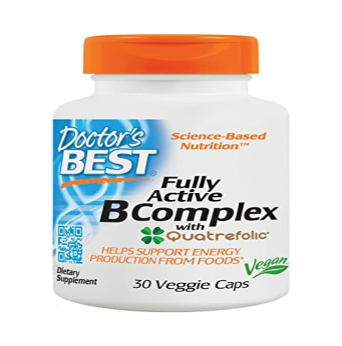 Doctor's Best Fully Active B Complex Veggie Capsule (30'S)