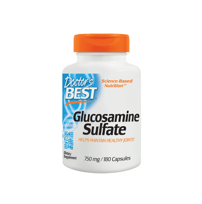 Doctor's Best Glucosamine Sulfate 750mg Capsule (180'S)