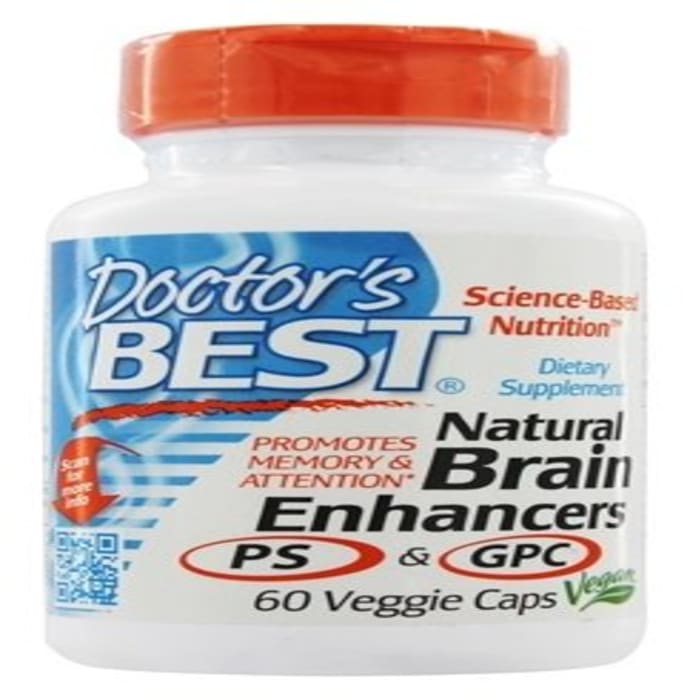 Doctor's Best Natural Brain Enhancers Veggie Caps (60'S)