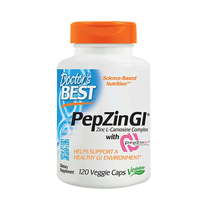 Doctor's Best PepZin Gl Zinc-L-Carnosine Complex Capsule (120'S)