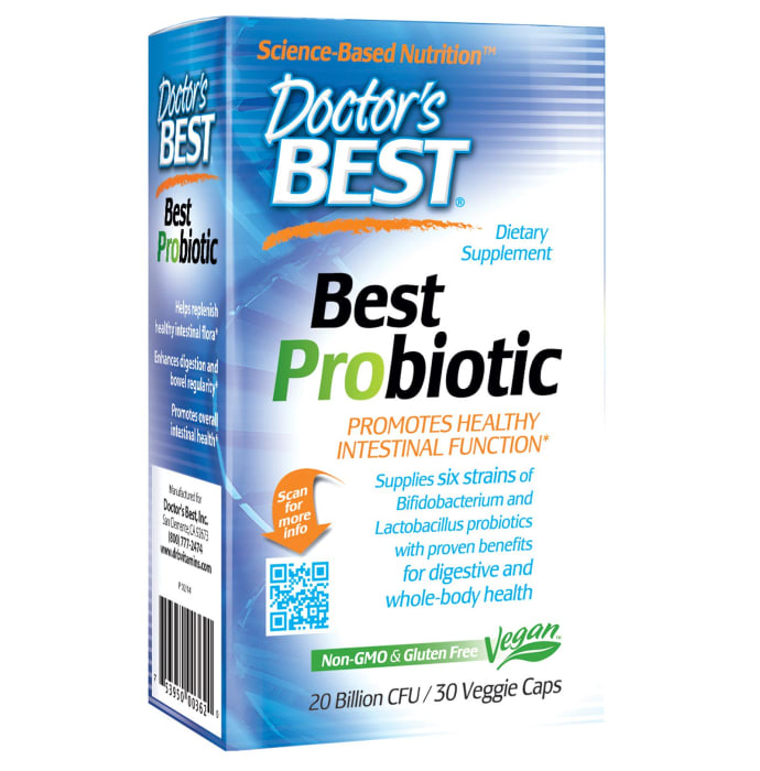 Doctor's Best Probiotic Veggie Caps (30'S)