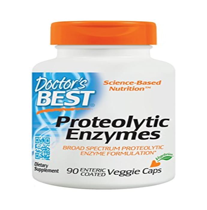 Doctor's Best Proteolytic Enzymes Veggie Caps (90'S)