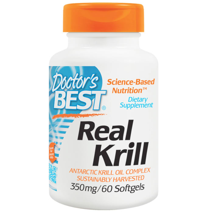 Doctor's Best Real Krill 350mg Softgels (60'S)