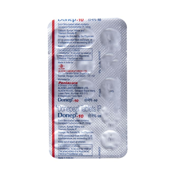 Donep 10mg Tablet (15'S)