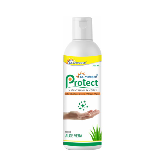 Dr. Morepen Protect Instant Hand Sanitizer Aloe Vera (100ml)