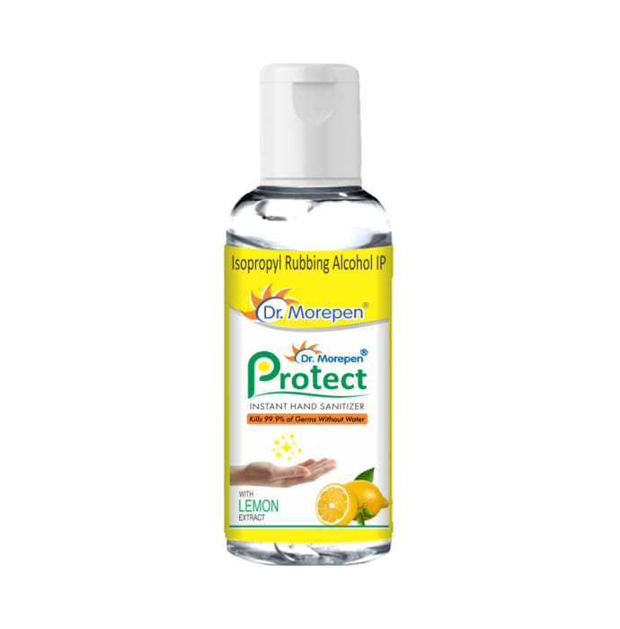 Dr. Morepen Protect Instant Hand Sanitizer Lemon (100ml)