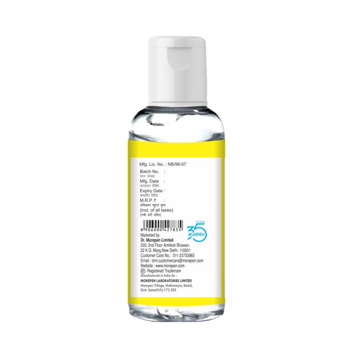 Dr. Morepen Protect Instant Hand Sanitizer Lemon (100ml)