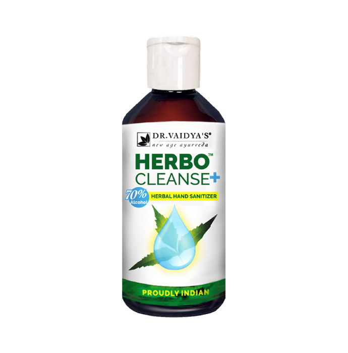 Dr. Vaidya's Herbocleanse+ Herbal Hand Sanitizer (200ml Each)