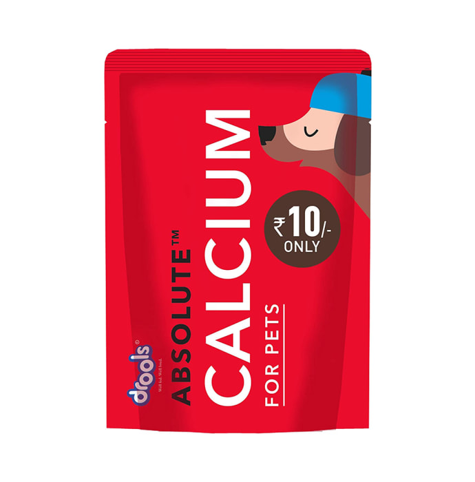 Drools Absolute Calcium Gravy Supplement for Dog (35gm Each) Chicken Flavour