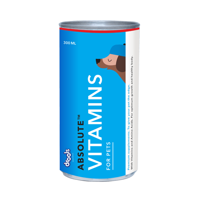 Drools Absolute Vitamin Syrup - Dog Supplement (300ml)