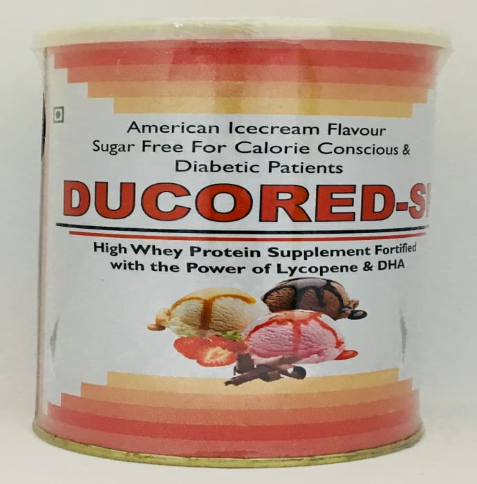 Ducored powder american ice cream