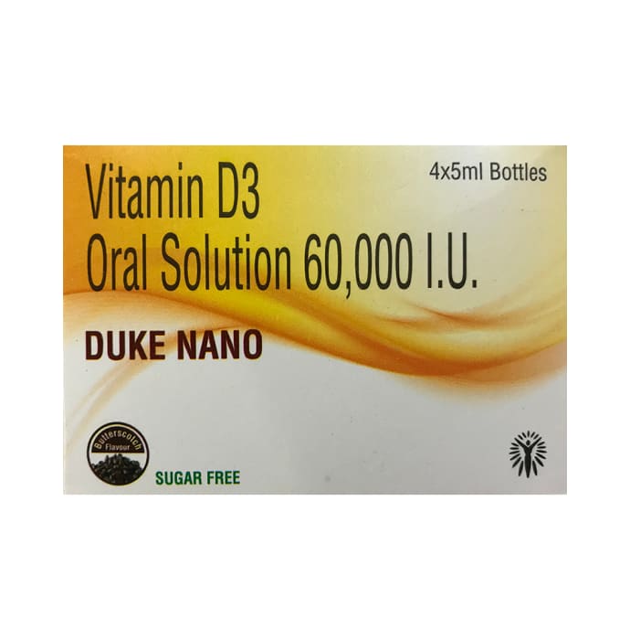 Duke Nano Oral Solution Butterscotch Sugar Free (5ml)