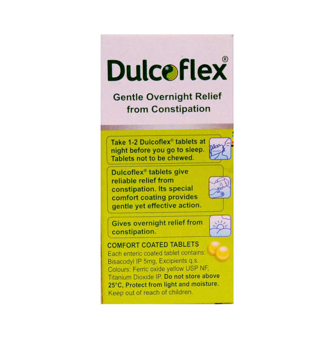 Dulcoflex 5mg Tablet (10'S)