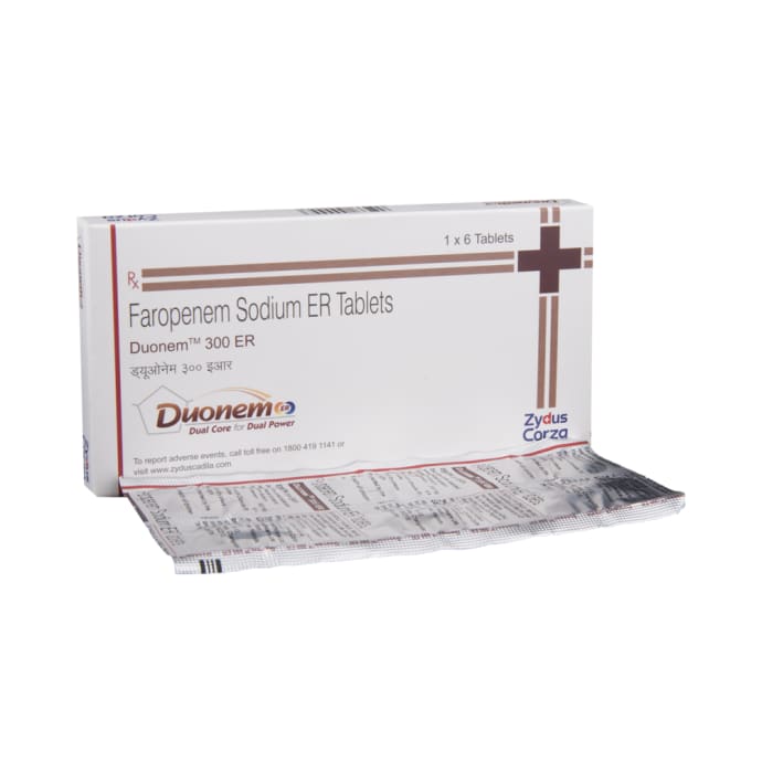 Duonem 300mg Tablet ER (6'S)