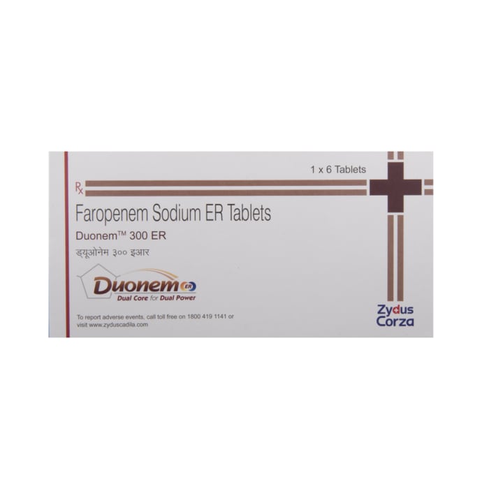 Duonem 300mg Tablet ER (6'S)