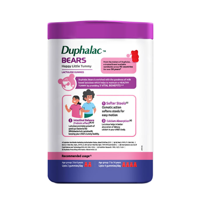 Duphalac Bears Lactulose Strawberry Gummy