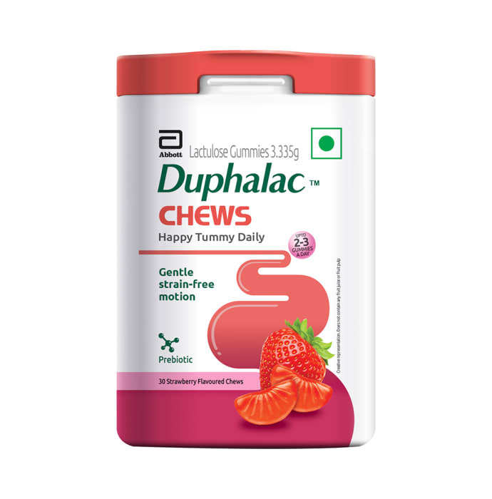 Duphalac Chews Gummy Strawberry