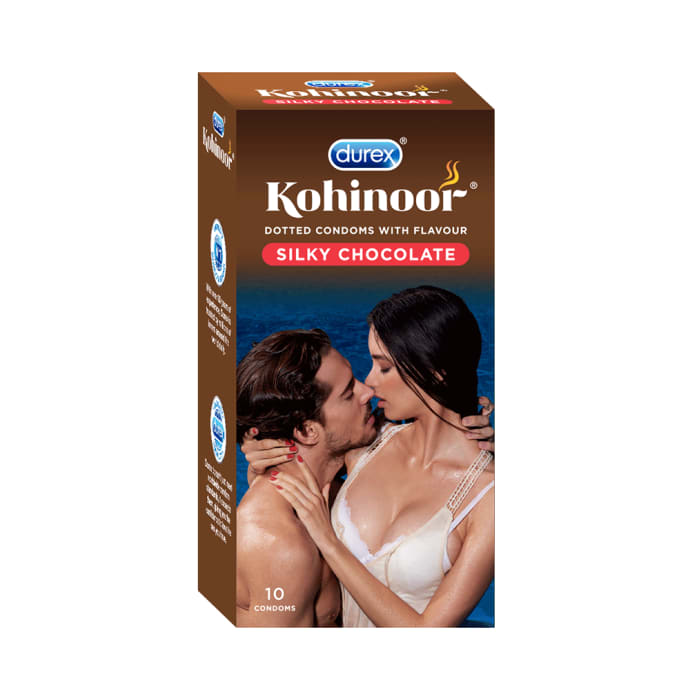 Durex kohinoor condom silky chocolate pack of 2