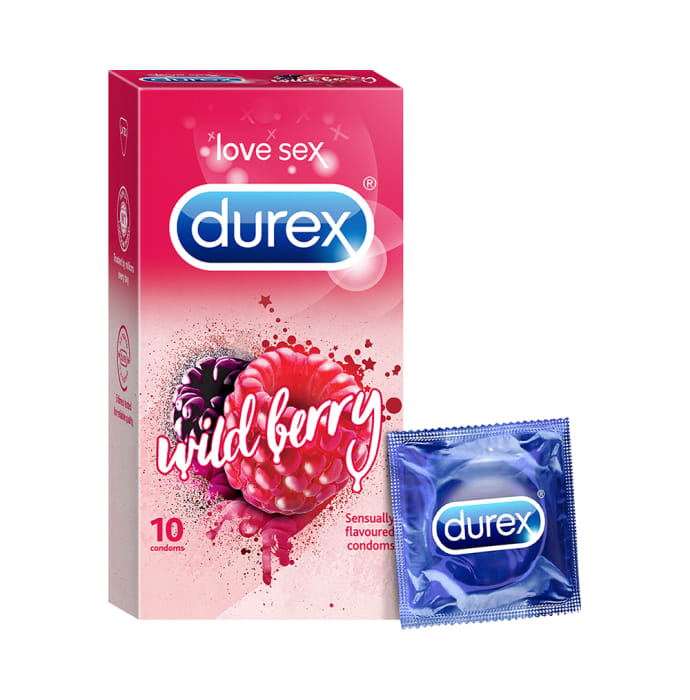 Durex Wild Berry Flavoured Condom