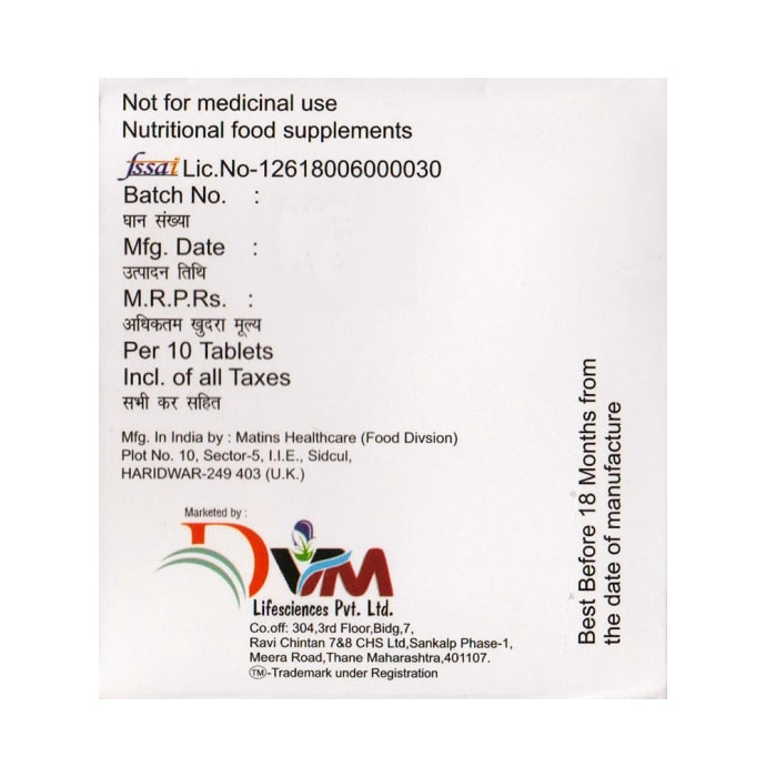 Dvm-Vit Tablet (10'S)