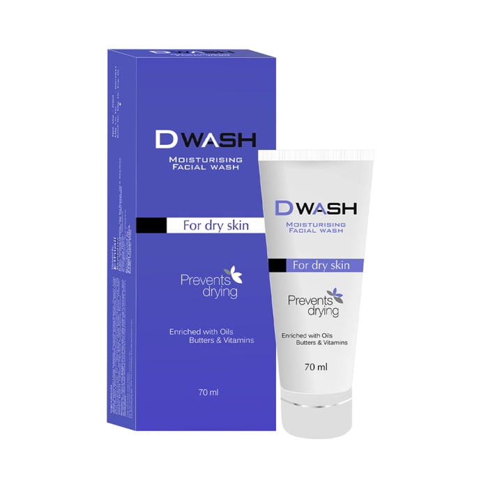 DWash Moisturising Facial Wash (70ml)