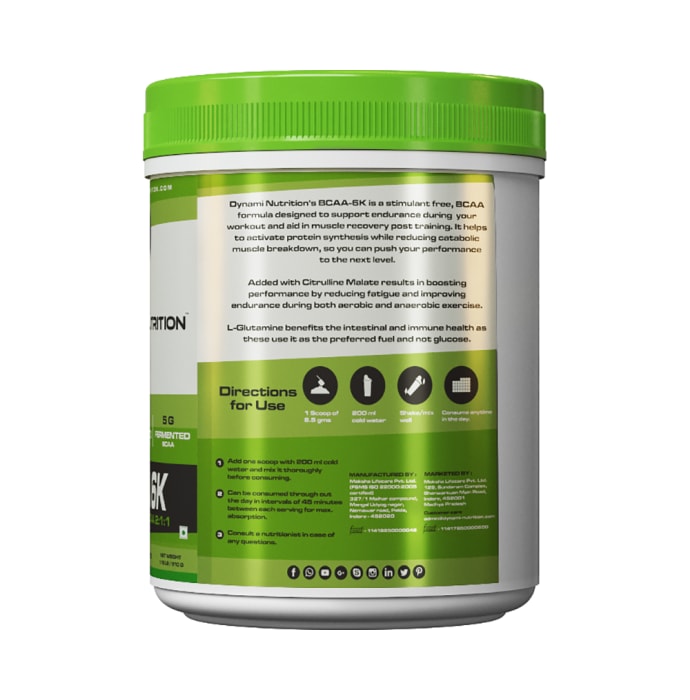 Dynami Nutrition BCAA 6K Mojito (0.56lb)