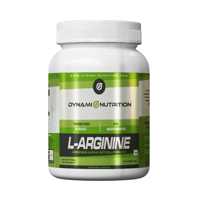 Dynami Nutrition L-Arginine Vegetarian Capsules