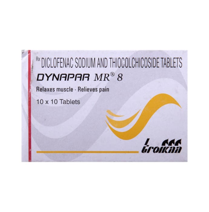 Dynapar MR 8 mg / 50 mg Tablet (10'S)