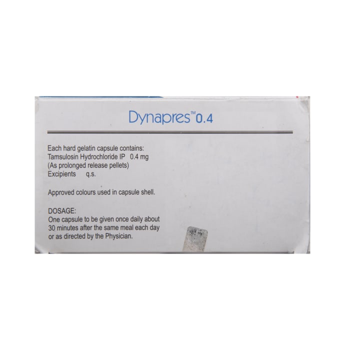 Dynapres 0.4mg Capsule PR (30'S)