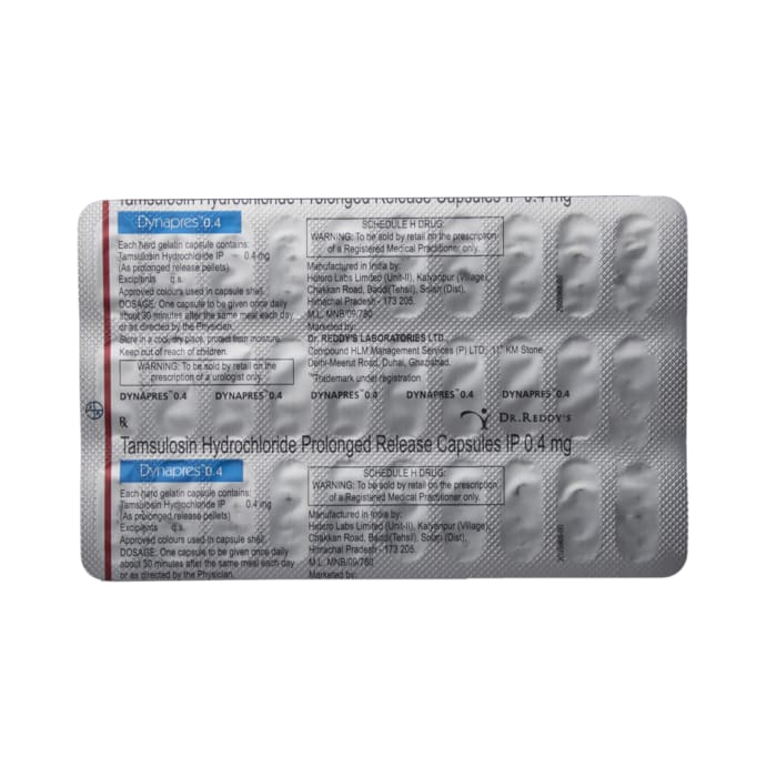 Dynapres 0.4mg Capsule PR (30'S)