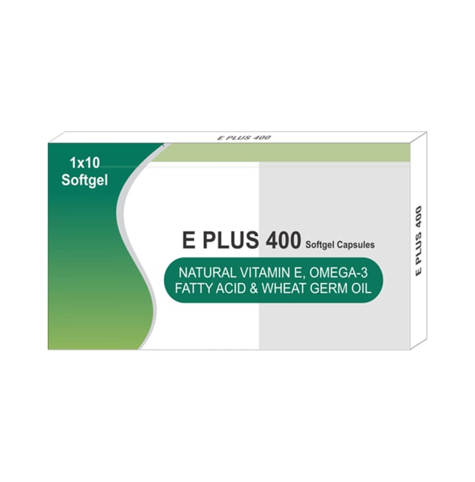 E Plus 400 Softgel Capsule (10'S)