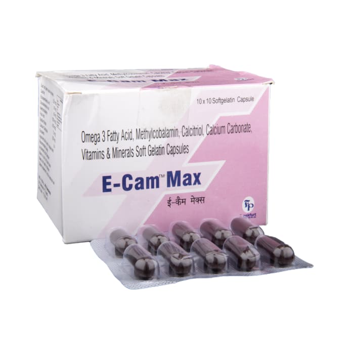 E-cam soft gelatin capsule (10'S)