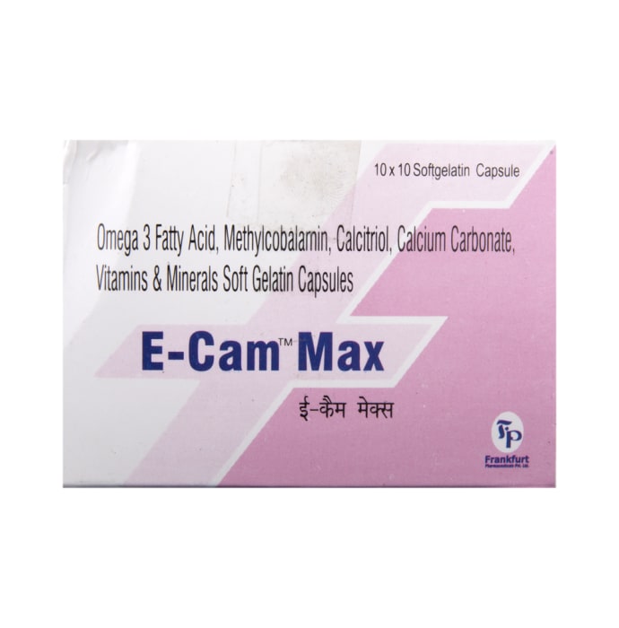 E-cam soft gelatin capsule (10'S)