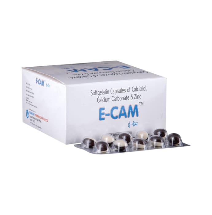 E-cam soft gelatin capsule (10'S)