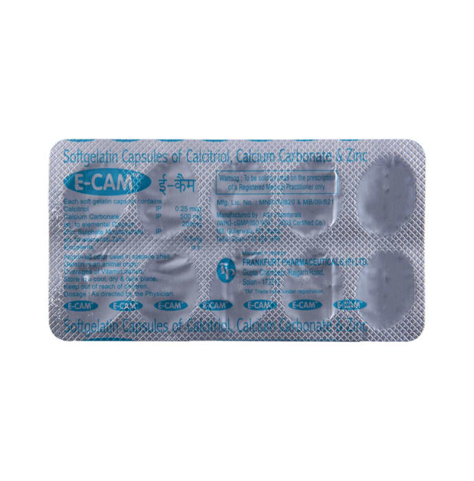 E-cam soft gelatin capsule (10'S)