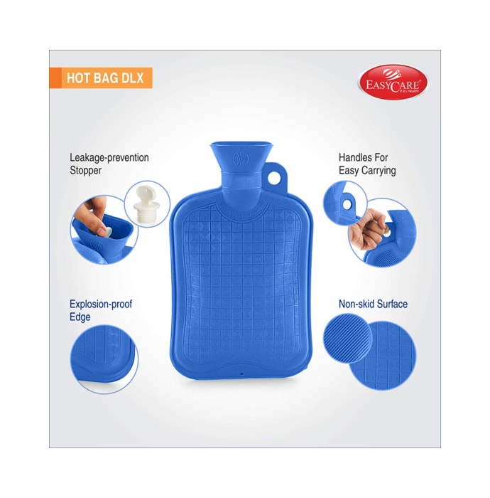 Easy Care EC 1008 Hot Water Bag Deluxe Blue with cover