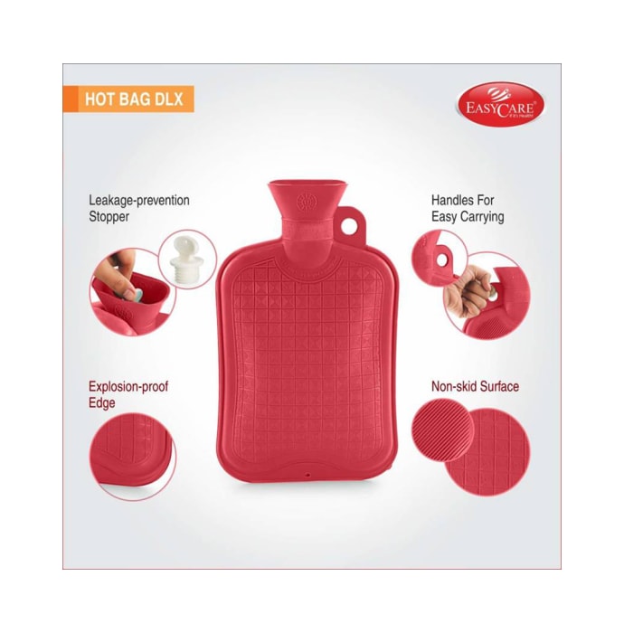 Easy Care EC 1008 Hot Water Bag Deluxe Red