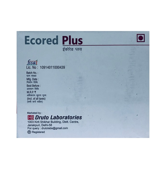 Ecored Plus Soft Gelatin Capsule (10'S)