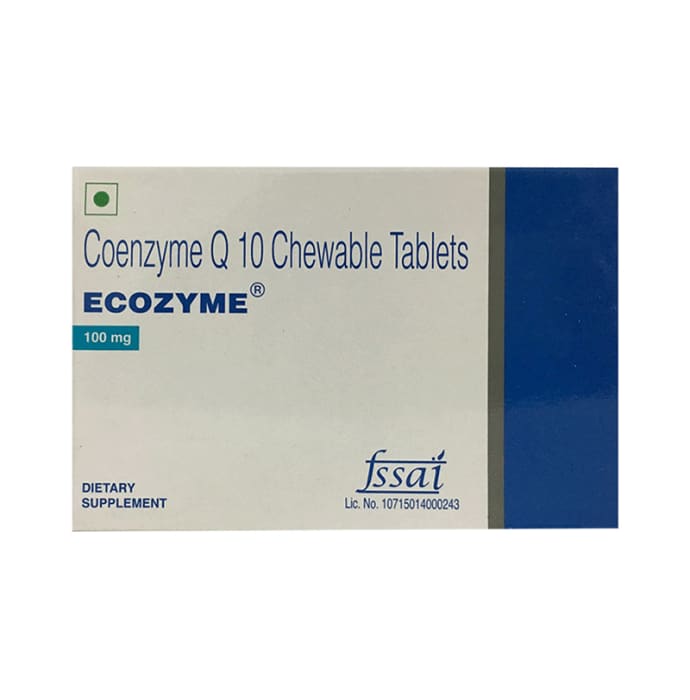 Ecozyme 100mg Chewable Tablet (15'S)