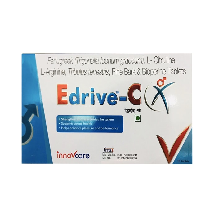 Edrive-c tablet (10'S)