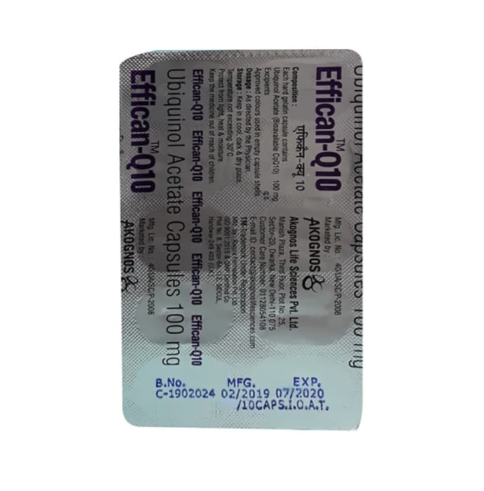 Effican-Q10 Capsule (10'S)