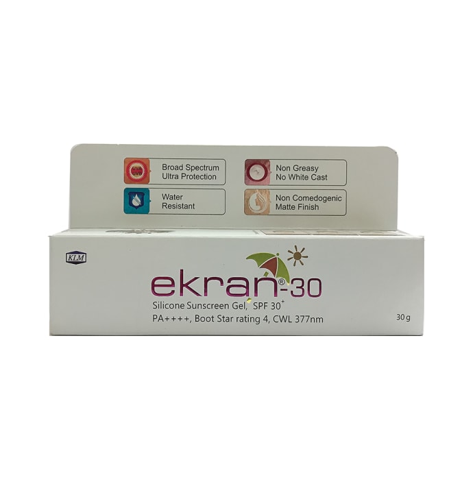 Ekran -30 silicone sunscreen gel (30gm)