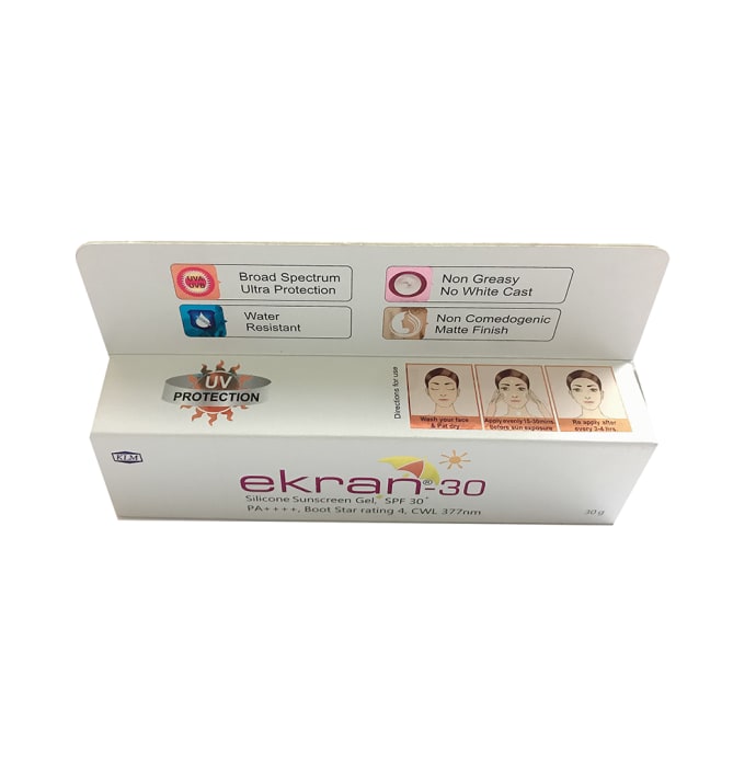 Ekran -30 silicone sunscreen gel (30gm)