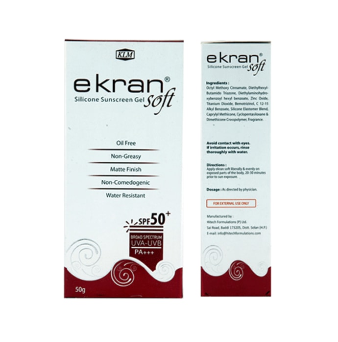 Ekran soft spf 50 gel (50gm)